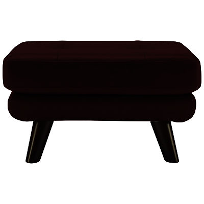 G Plan Vintage The Fifty Three Leather Footstool Capri Burgundy G Plan Vintage The Fifty Three Leather Footstool Capri Burgundy